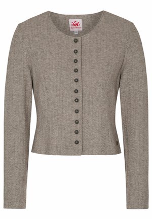 Spieth & Wensky, TRACHTENJACKE DIETZING - Cardigan - taupe