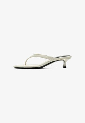 Massimo Dutti, Zehentrenner - white