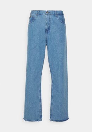 Quiksilver, NINETIESWASH PANT - Vaqueros baggy - ashley blue