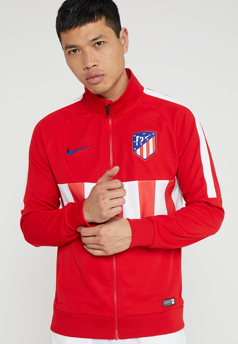 Nike Performance Atletico Madrid Training Jacket Sport Red White White Deep Royal Blue Red Zalando De