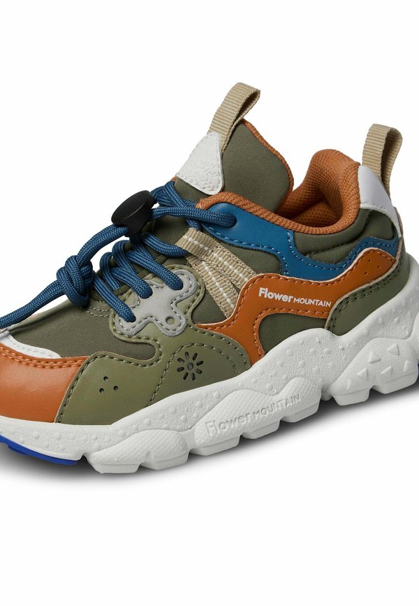 Lauflernschuh – grün blau