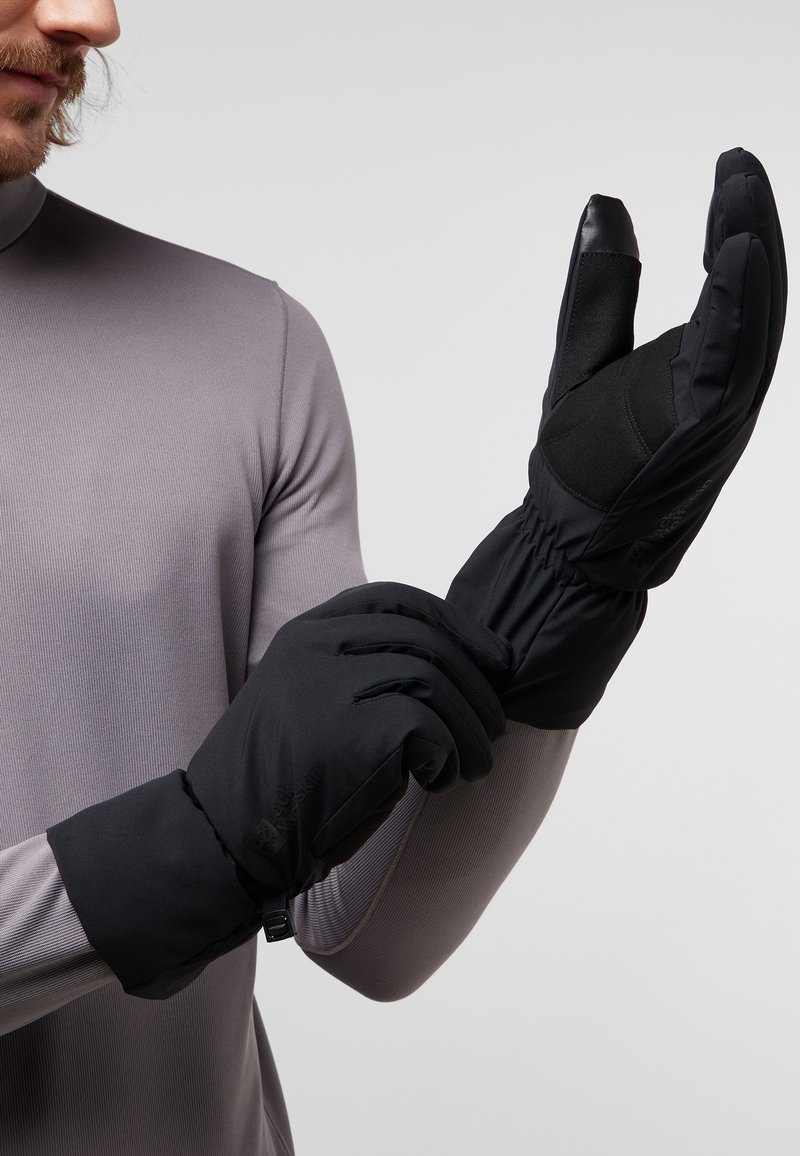 Jack Wolfskin Fingerhandschuh - black