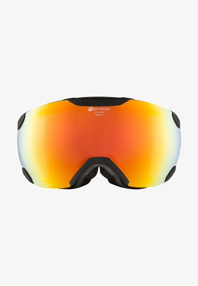PHEOS S QHM - Gogle narciarskie - black matt (a7243.x.35)