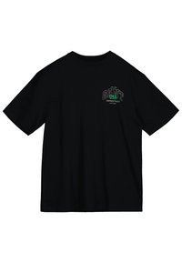 GANT Camiseta estampada - black