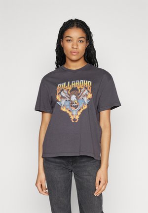 THUNDER - T-shirts med print - off black