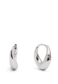 Singularu TWIST - Pendientes - silver-coloured