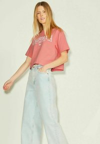 JJXX BROOK RELAXED - T-shirt con stampa - tea rose
