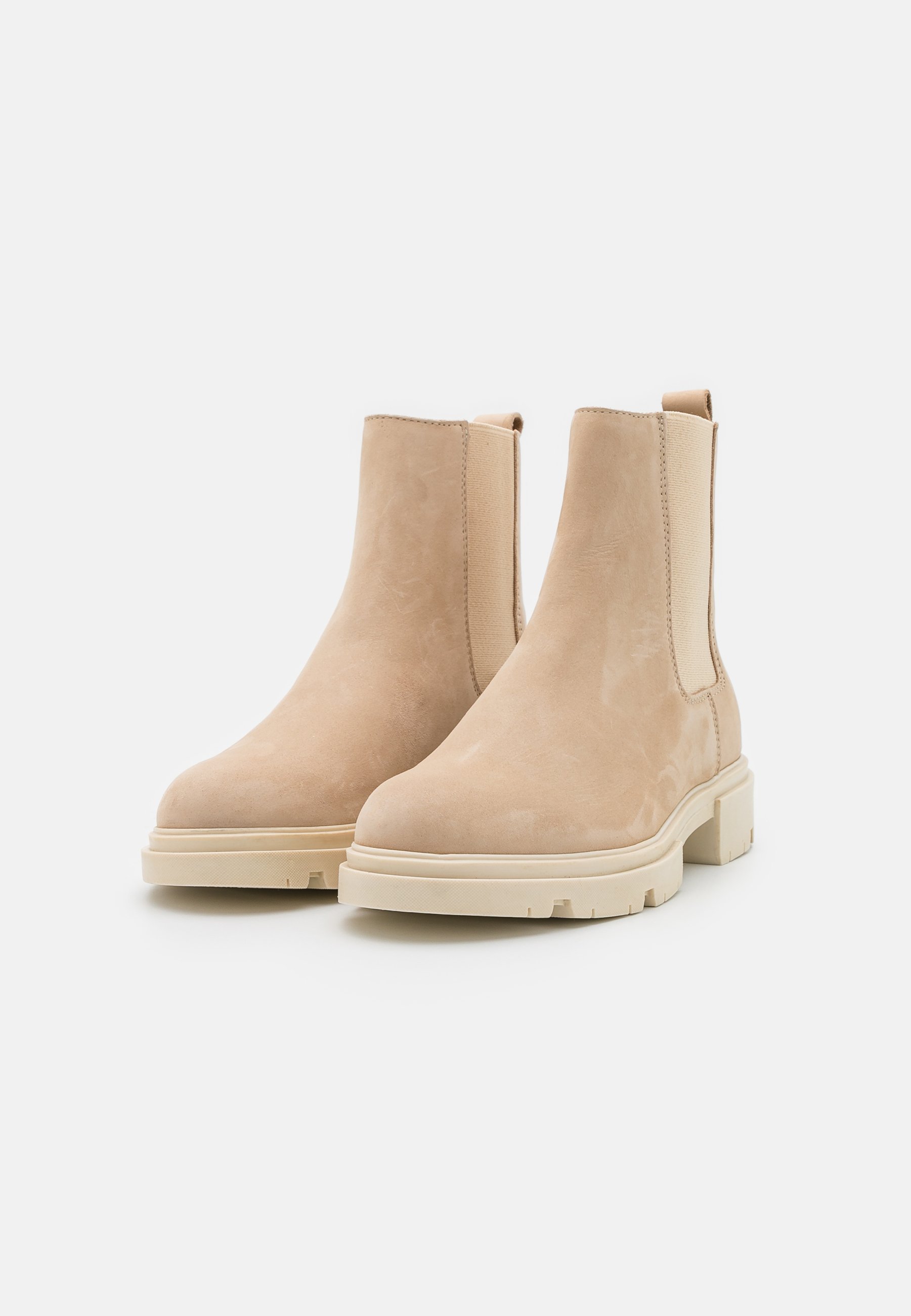 Zign LEATHER - Botines - beige - Zalando.es