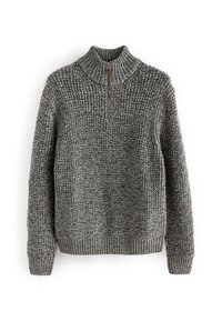 Next ZIP NECK  - Neule - grey