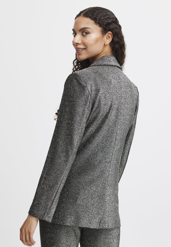 BYTACHA - Short coat - silver mix4