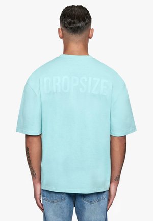 T-shirt print - turquoise