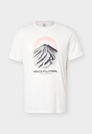 ASICS, FUJITRAIL LOGO - T-shirts print - cream