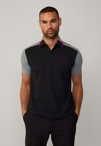 Hackett London RESORT BLOCK  - Pikeepaita - black