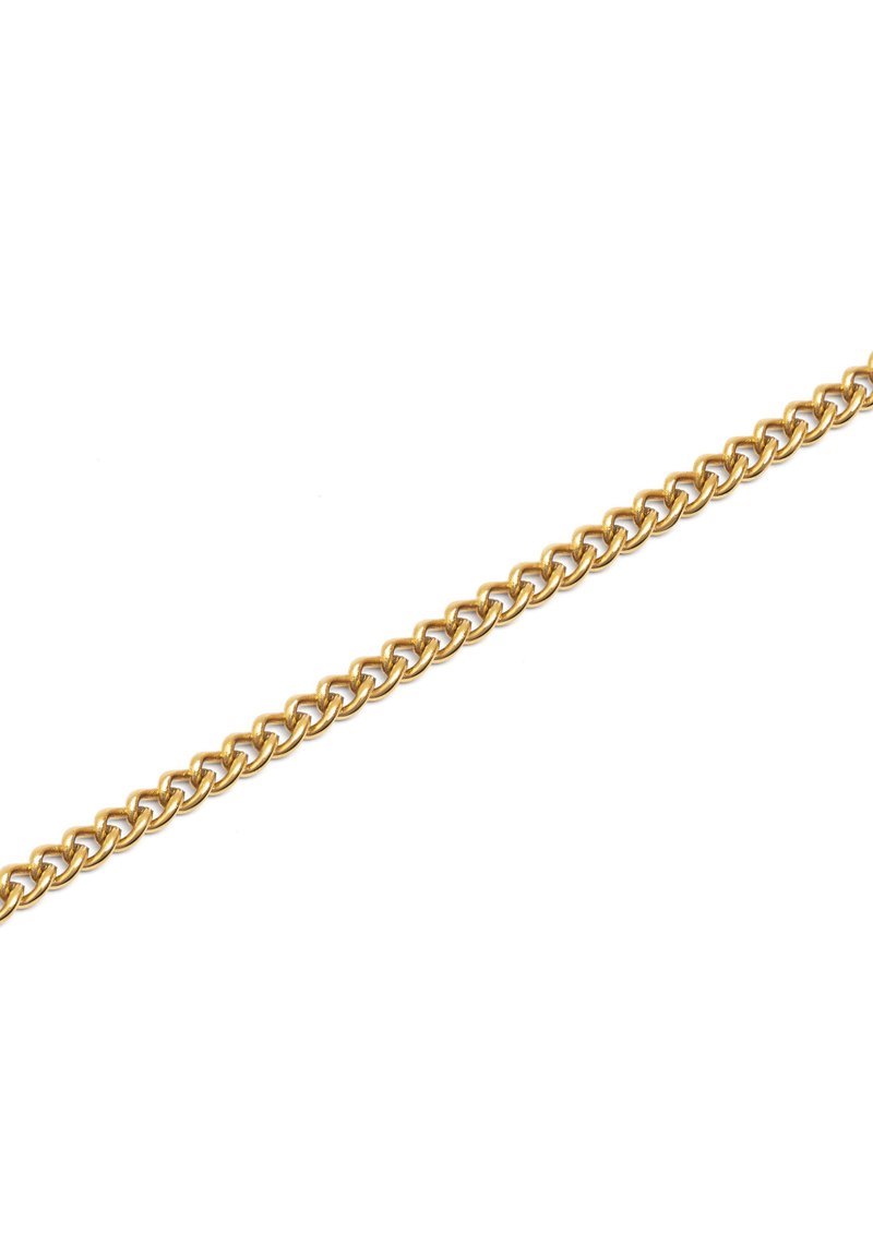 SINGULARU Collana Catana Barbada In Acciaio Inox Con Placcatura Oro 18Kt - Girocollo 40+5 Cm, Gioielli Donna Con Astuccio