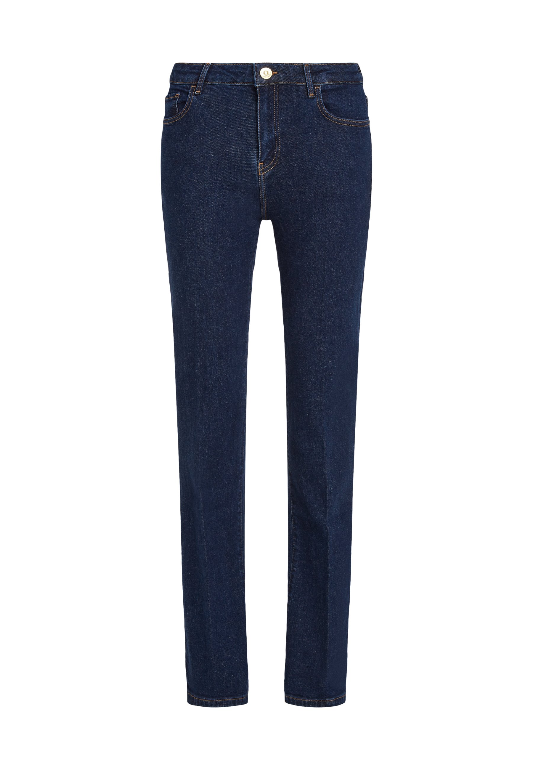 【EEUN】Blue Patch Bootcut Denim Next - Jeansy Bootcut/granatowy - Zalando.pl