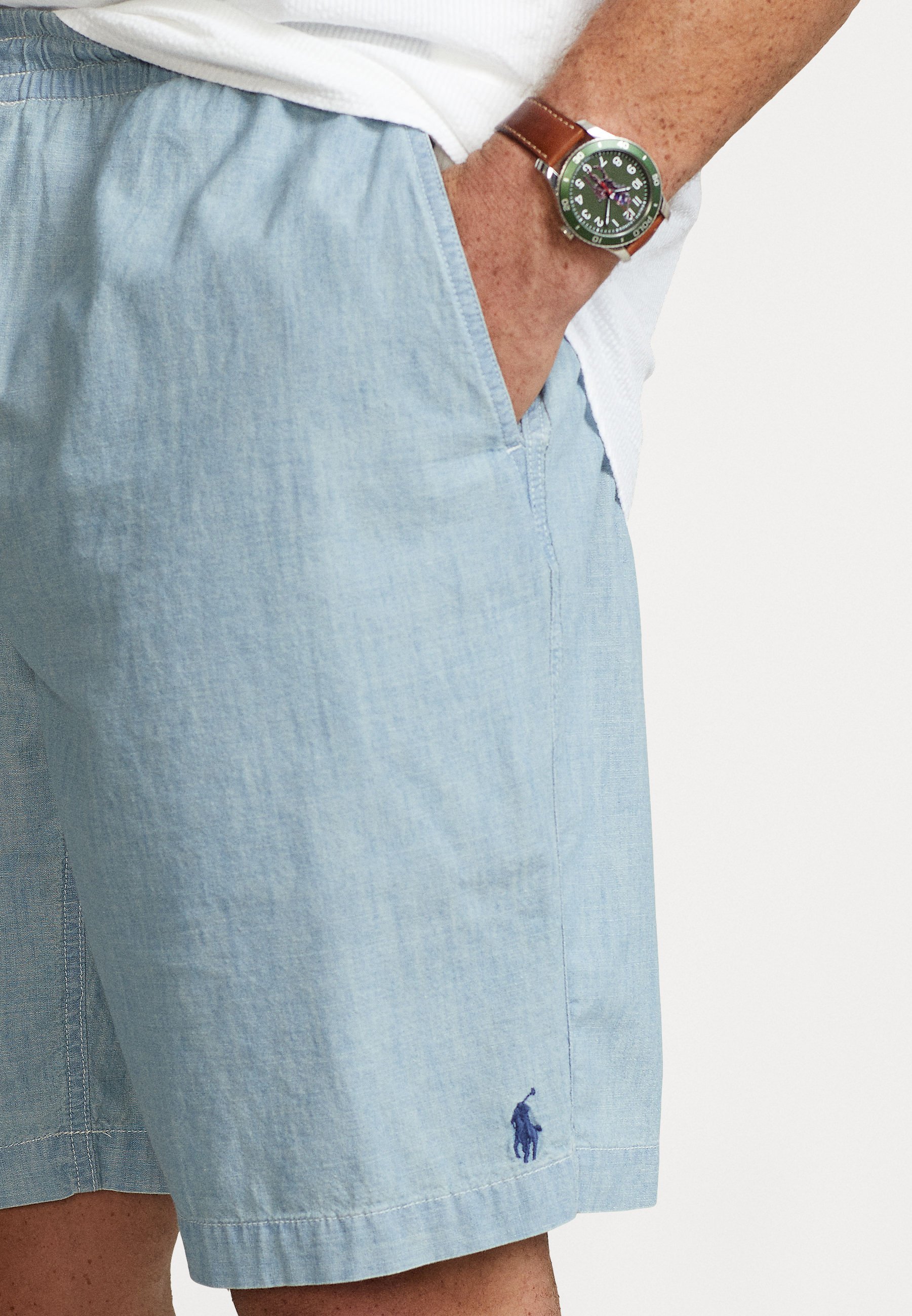 Polo Ralph Lauren Big & Tall FLAT FRONT - Shorts - chambray