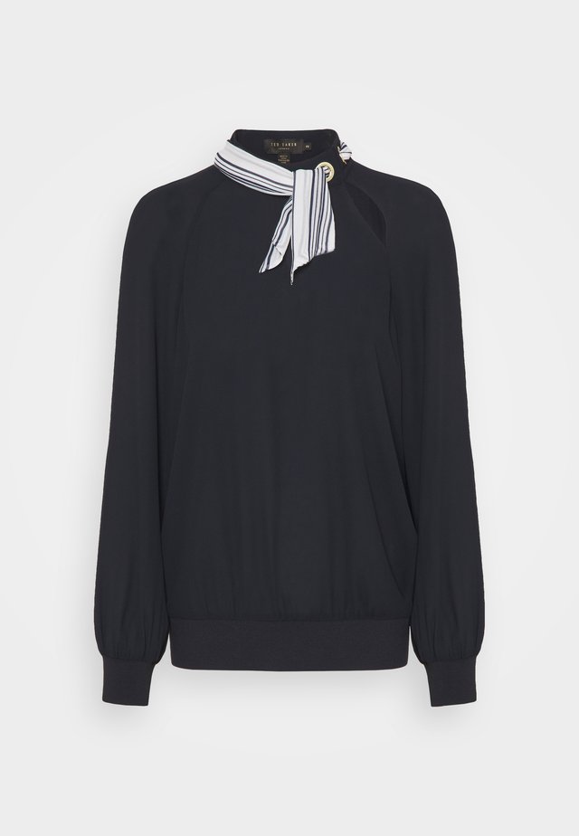 PASTORA - Langarmshirt - navy