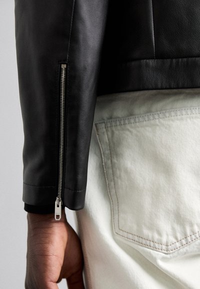 Bally Kožená bunda - black