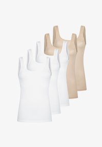 Non selezionato, weiß beige