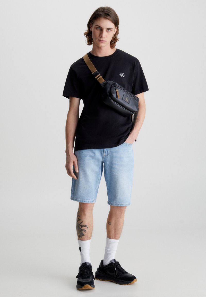 Calvin Klein Jeans - MONOLOGO 2 PACK - T-shirt basic - black/black, Ingrandire