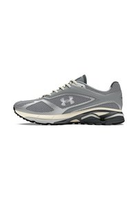 Under Armour - APPARITION - Sneakers laag - steel  ivory dune  metallic silver Miniatuurafbeelding 1
