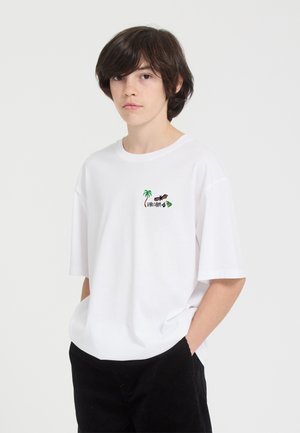 Volcom, TEE FA OZZY 1 - T-shirt print - white