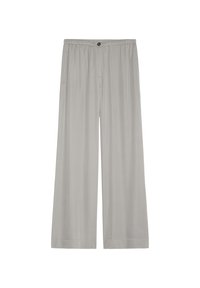 SMART JOGGER WIDE LEG ELASTIC WAIST - Pantalon classique - basalt grey