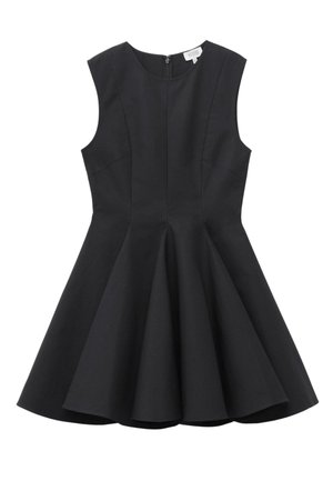 & OTHER STORIES, & OTHER STORIES PLEATED MINI DRESS - Robe de jour - black