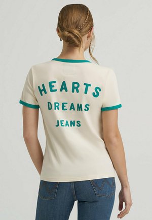 SHORT SLEEVE GOOD_TEE FOR - MULTIPLE FITS - T-shirt con stampa - cream