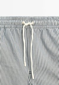 Massimo Dutti STRIPED - Plavecké šortky  - dark blue