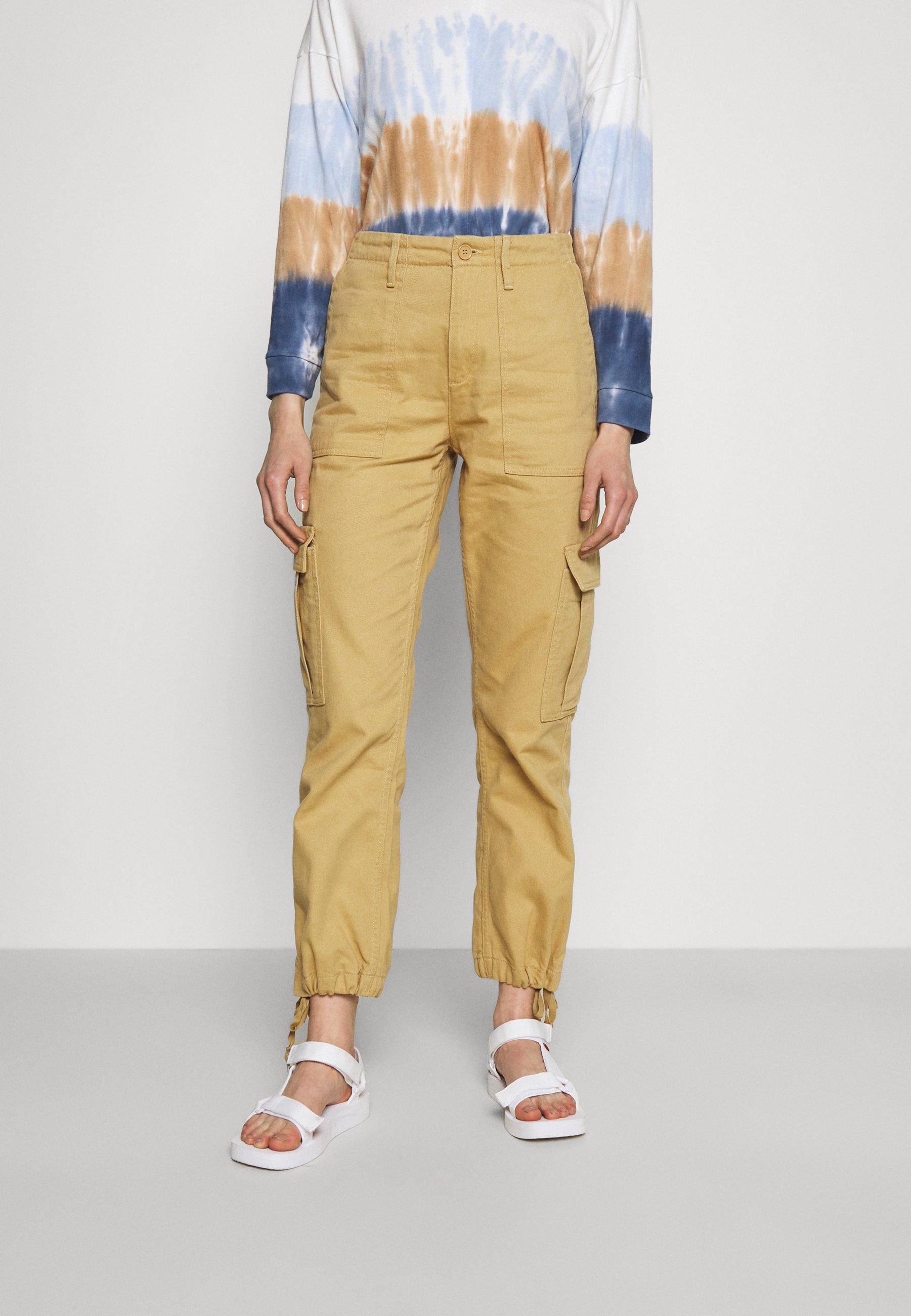 BDG Urban Outfitters AUTHENTIC PANT - Pantaloni cargo - oatmeal/beige -  Zalando.it