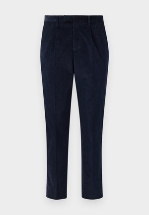 MENS PLEATED TROUSER - Stoffhose - blue