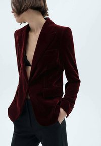 Mango Blazer - bordeaux