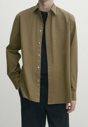 Skjorta - mottled dark green