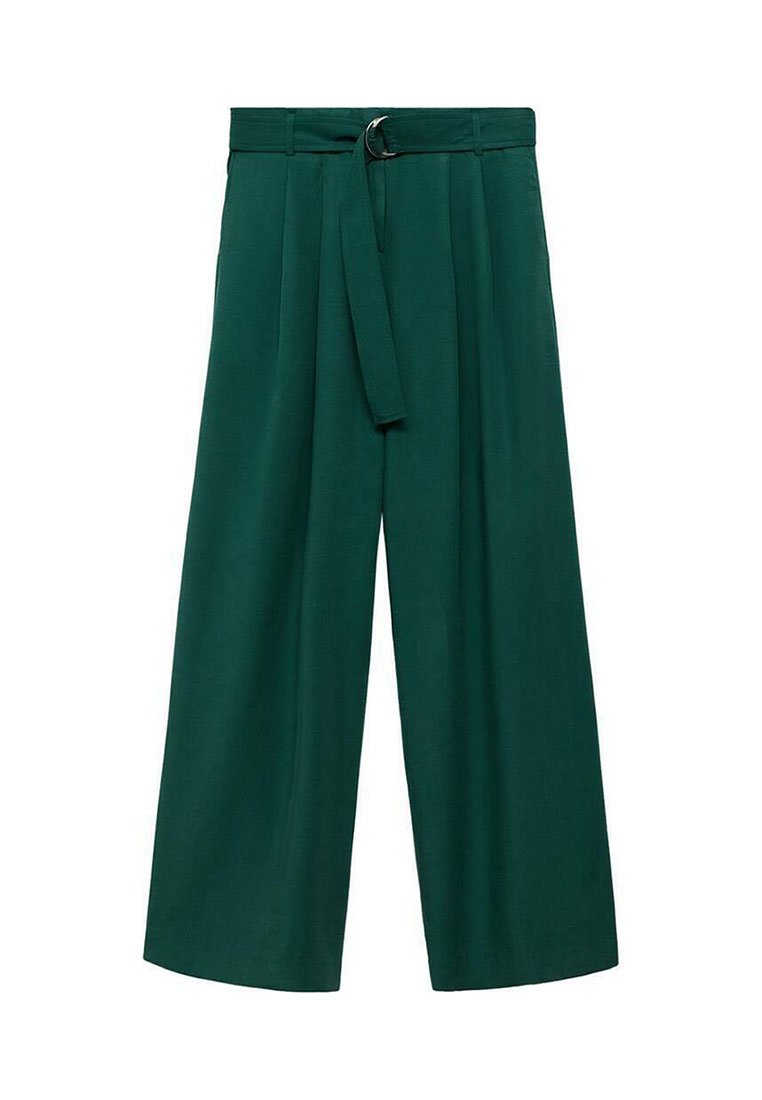 Mango Broek groen Mango Broek groen
