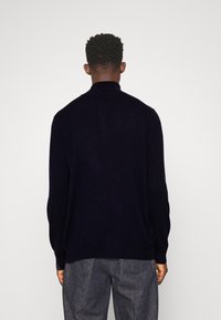 Davida Cashmere MAN HALF ZIP - Džemperis - navy