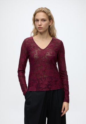 Vero Moda, VMLAYLA - Блуза с дълги ръкави - windsor wine