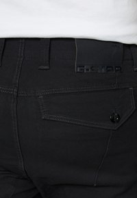 G-STAR ZIP 3D SKINNY - Παντελόνι - black