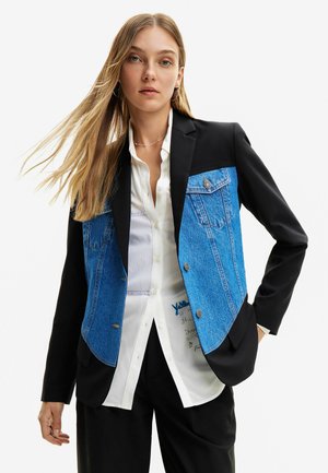 Desigual HYBRID TRUCKER - Dnov bunda - black