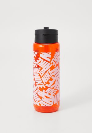 RENEW RECHARGE STRAW BOTTLE 709ML UNISEX - Drink bottle - safety orange/black/white