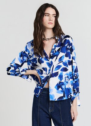 Calliope Hemdbluse - var blu elettrico