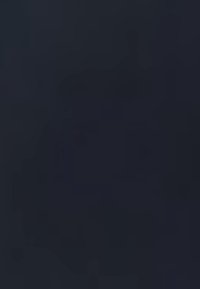 Mat zwarte keramische vaas, langwerpige cilinder vorm, gladde textuur, minimalistisch ontwerp, geen zichtbare patronen of accenten.