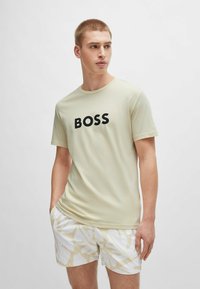 BOSS T-shirt con stampa - open white eleven