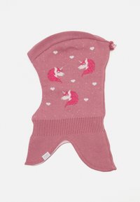 maximo MINI GIRL BALACLAVA UNISEX - Berretto - foxglove/sun pink