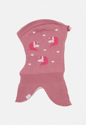 MINI GIRL BALACLAVA UNISEX - Čepice - foxglove/sun pink