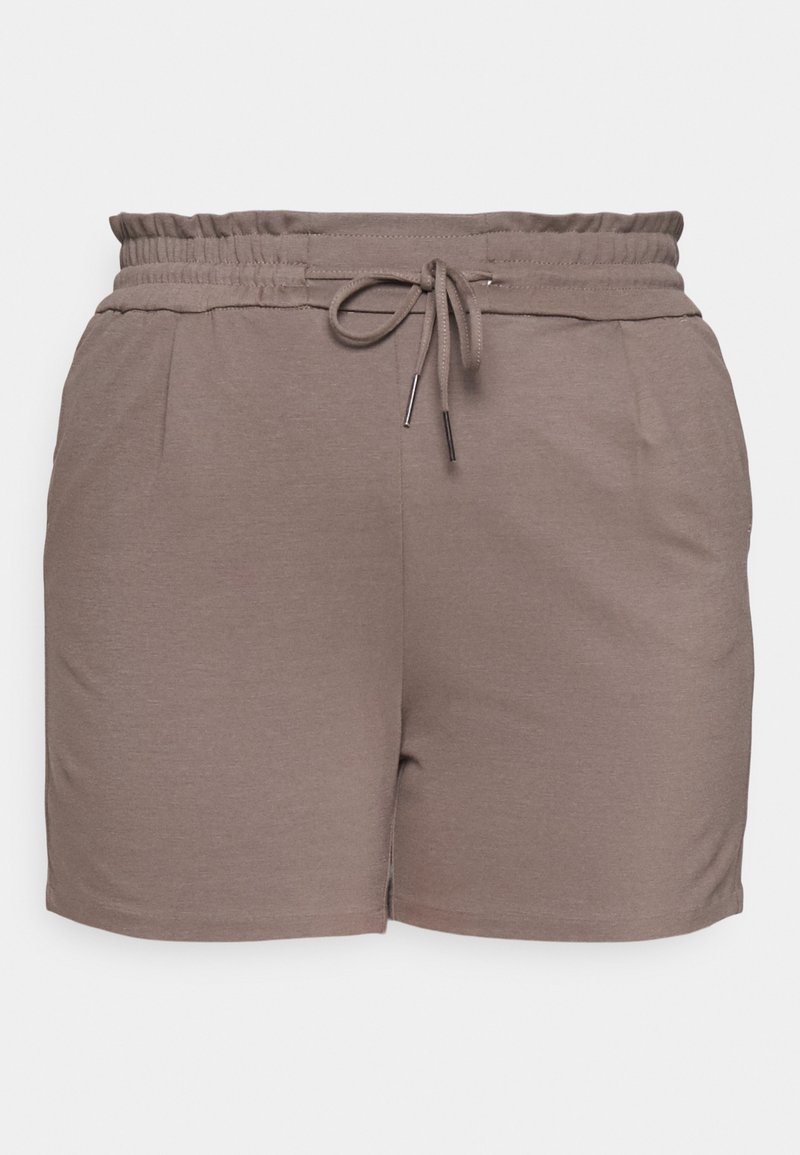 Damen Chinos | Vero Moda Curve VMEVA RUFFLE Shorts bungee/khaki - RU03085 Damen Chinos | Vero Moda Curve VMEVA RUFFLE Shorts bungee/khaki - RU03085