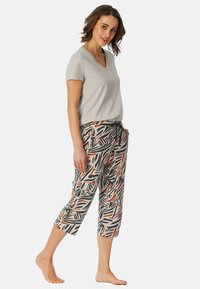 Schiesser MIX 3/4 LANG - Pyjamabroek - grau jaspe