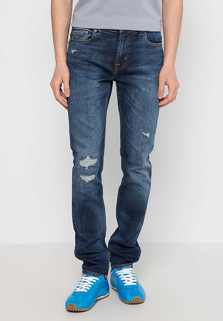 7 For All Mankind Slim fit jeans blauw