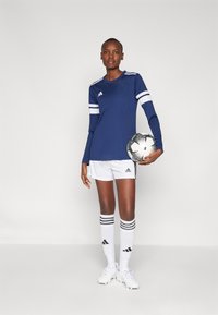 adidas Performance SQUADRA25 JERSEY LW - Langarmshirt - team navy blue/white