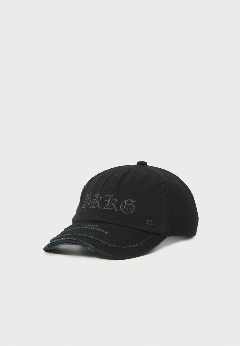 Han Kjøbenhavn DISTRESSED BASEBALL UNISEX - Cap - black